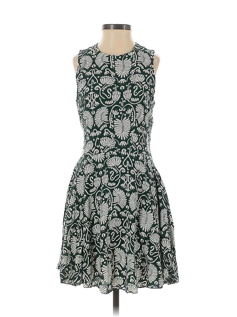 Pre-owned H&m Cocktail Dress In Green