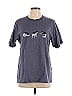 UT for Uniqlo 100% Cotton Print Gray Short Sleeve T-Shirt Size L - photo 1