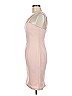 Likely Solid Pink Cocktail Dress Size 8 - photo 5