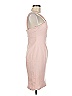 Likely Solid Pink Cocktail Dress Size 8 - photo 4