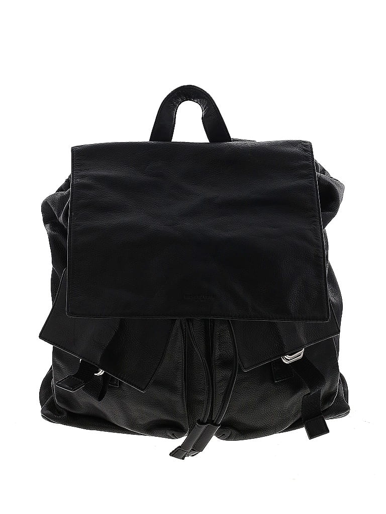 Michael Kors 100% Leather Black Leather Backpack One size - photo 1