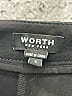 Worth New York 100% Leather Black Track Pants Size 6 - photo 6
