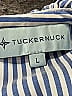 Tuckernuck 100% Polyester Blue 3/4 Sleeve Blouse Size L - photo 7