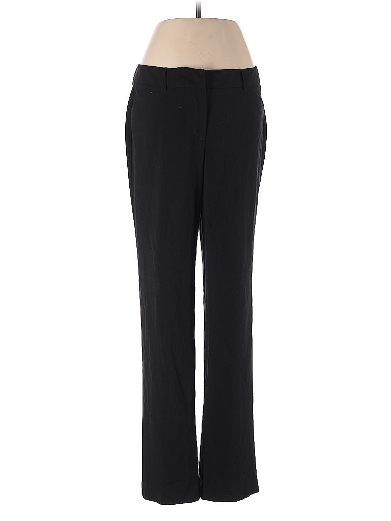 Sharagano Solid Black Dress Pants Size 6 - photo 1