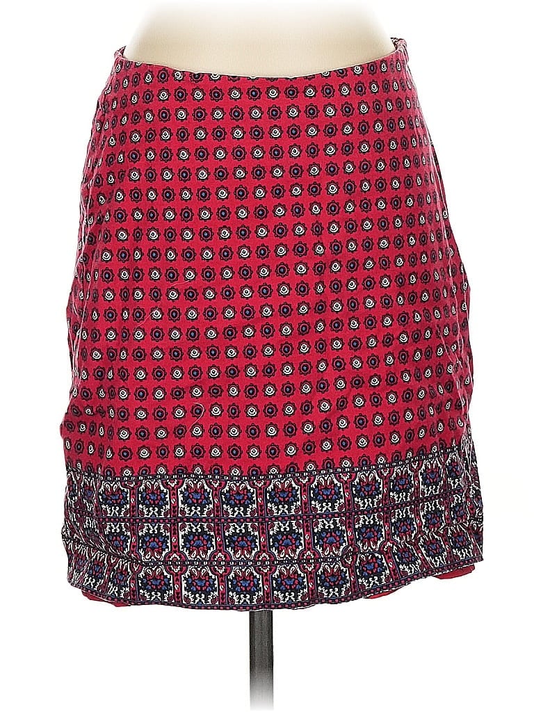 Pre-owned Talbots Casual Skirt In Red