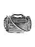 Rebecca Minkoff 100% Leather Solid Metallic Silver Leather Satchel One size - photo 1
