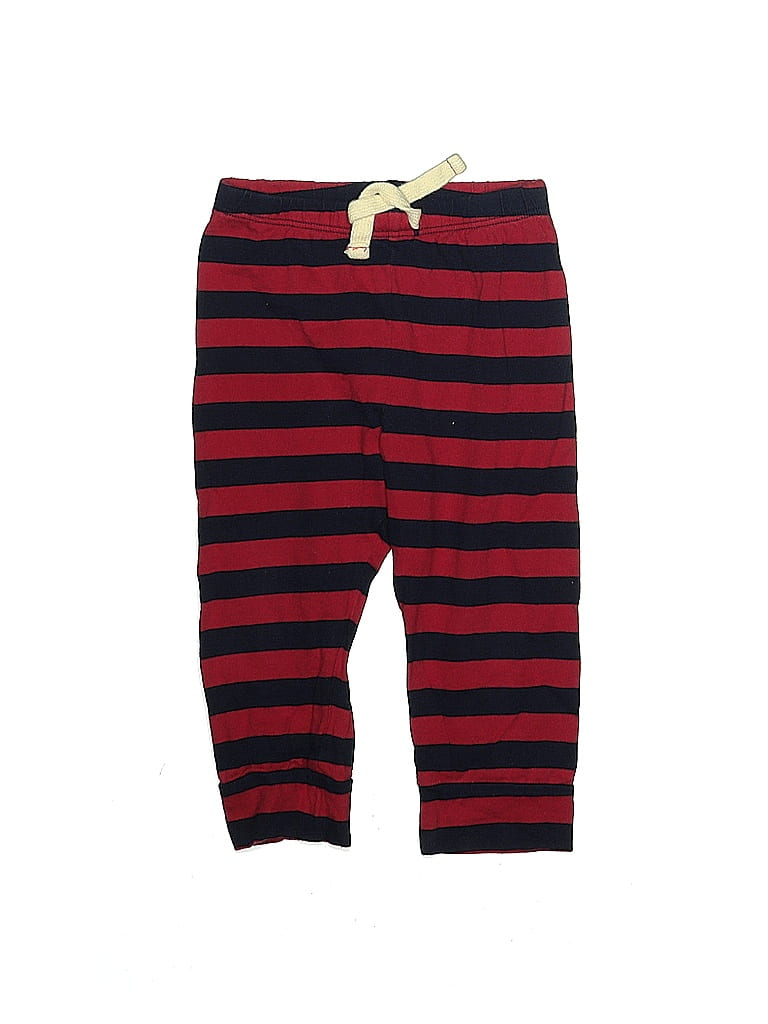 Baby Gap 100% Cotton Stripes Red Casual Pants Size 12-18 mo - photo 1