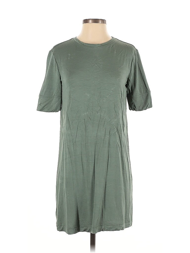 Pre-owned Lou & Grey Casual Dress In Green