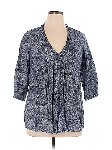eShakti 3/4 Sleeve Blouse (view 1)