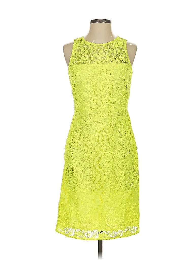 J.Crew Collection Yellow Cocktail Dress Size 2 - photo 1