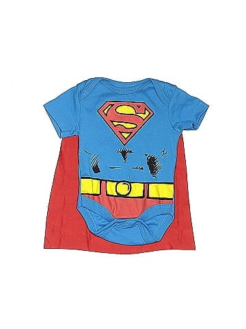 Superman Short Sleeve Onesie (view 1)