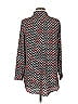 Jones New York Argyle Red Long Sleeve Button-Down Shirt Size M - photo 2