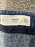 MNG 100% Cotton Blue Denim Skirt Size S - photo 4