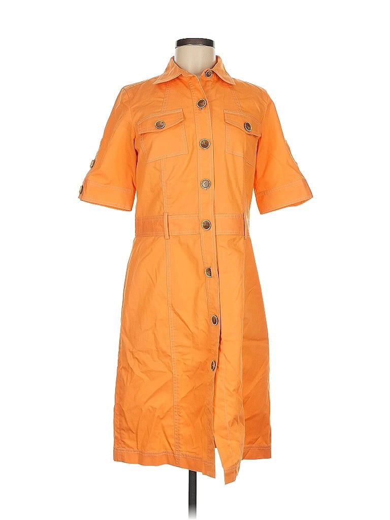 Pre-owned Doncaster Collection Casual Dress In Orange