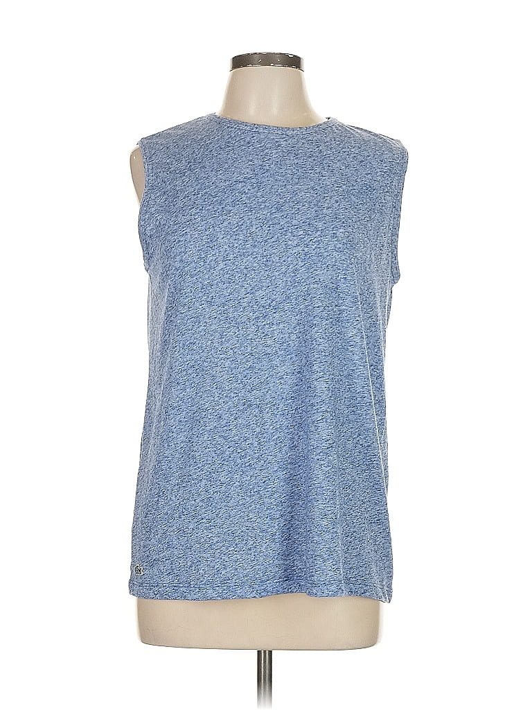 Lacoste Blue Sleeveless T-Shirt Size EU 42 / US 12 - photo 1
