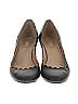 Chloé 100% Leather Black Blue Lauren Heels Size EU 36 1/2 - photo 2