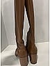 Chanel 100% Leather Brown Tall CC Boots Size EU 39 1/2 - photo 5