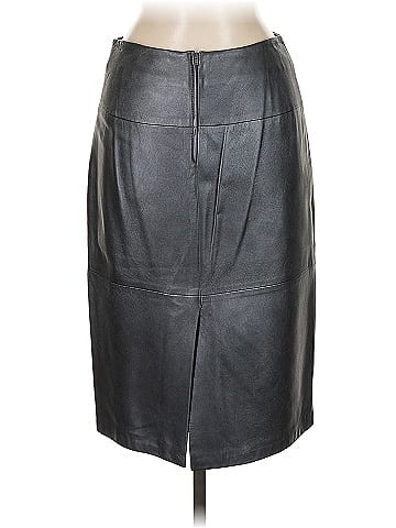 Sportmax Faux Leather Skirt (view 2)