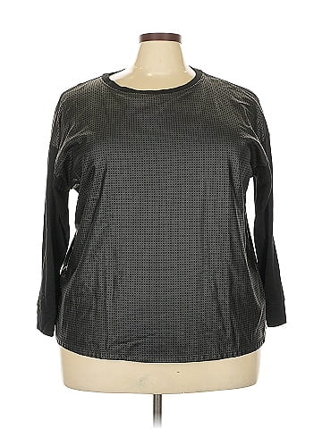Anne Klein Long Sleeve Top (view 1)