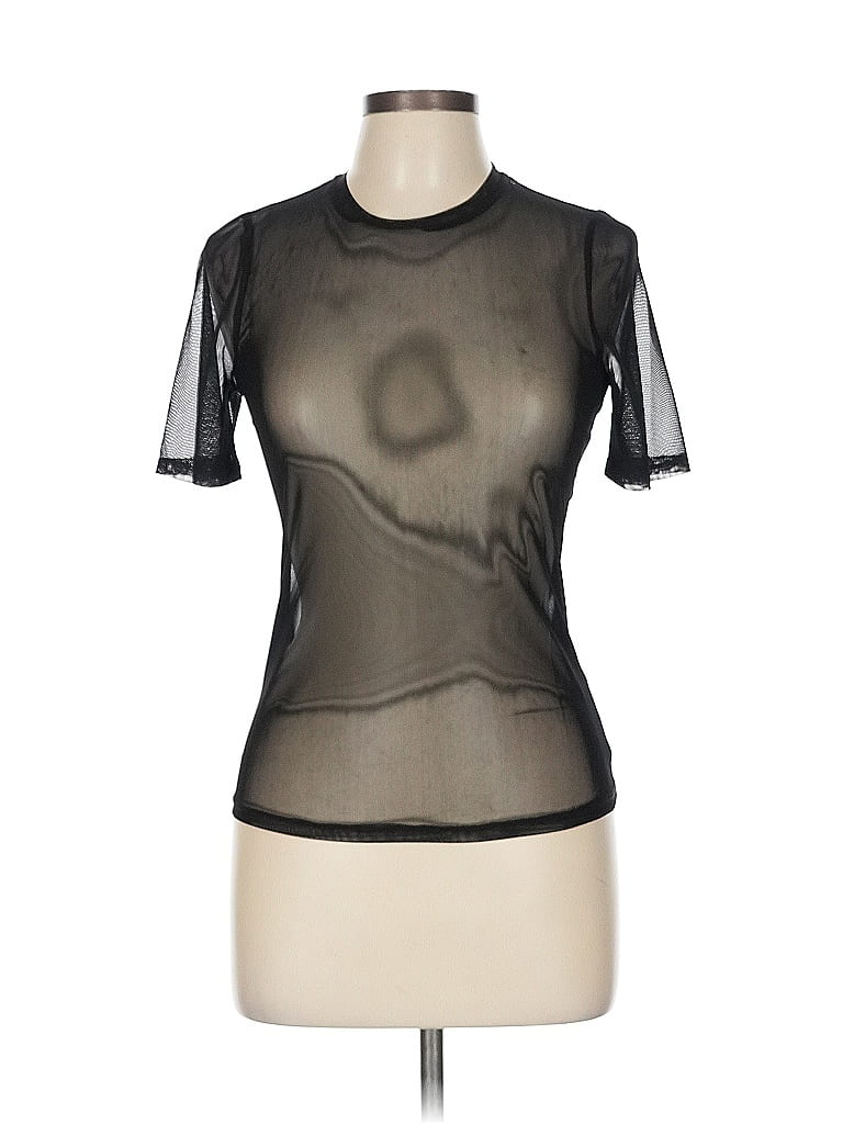 AFRM Black Short Sleeve Top Size L - photo 1