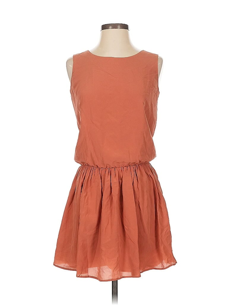 Pre-owned Masscob Casual Dress In Orange