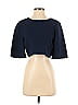 Black Halo Blue Short Sleeve Top Size 4 - photo 1