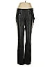 Worth New York 100% Leather Black Track Pants Size 6 - photo 1