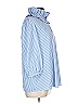 Tuckernuck 100% Polyester Blue 3/4 Sleeve Blouse Size L - photo 4