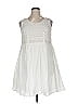 Ellos 100% Cotton White Casual Dress Size 14 - photo 1