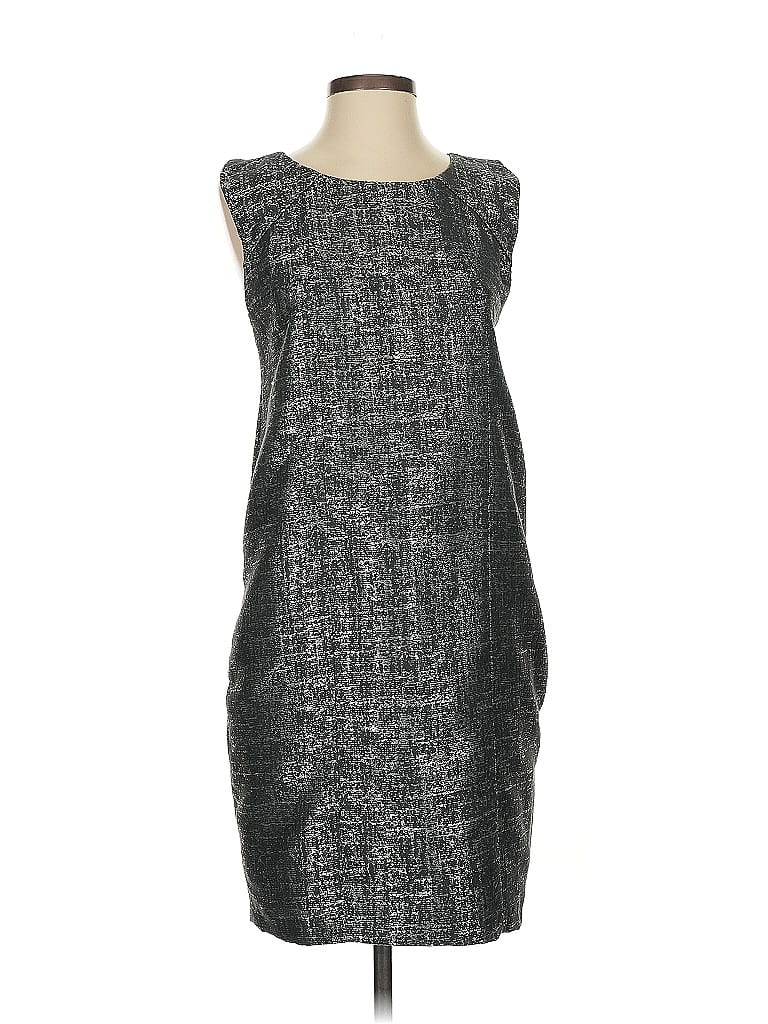 Pre-owned Asos Design Cocktail Dress In Gray