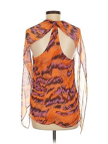 Diane von Furstenberg 3/4 Sleeve Silk Top (view 2)