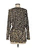ETRO Gray Black Long Sleeve Blouse Size M - photo 2