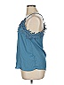 Macaron 100% Polyester Blue Sleeveless Blouse Size XL - photo 5