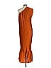 Tome Orange Cocktail Dress Size L - photo 2