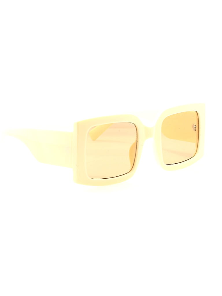 Unbranded Yellow Ivory Sunglasses One size - photo 1