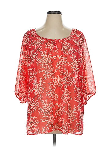 Daisy Fuentes 3/4 Sleeve Blouse (view 1)