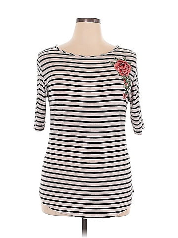 Olivia Blu 3/4 Sleeve Top (view 1)