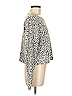 Balance Collection Animal Print Silver Pullover Sweater Size M - photo 4