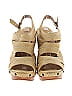FRYE Solid Gold Ivory Heels Size 8 - photo 2