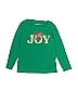 Crewcuts 100% Cotton Green Long Sleeve T-Shirt Size 2 - photo 1