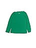 Crewcuts 100% Cotton Green Long Sleeve T-Shirt Size 2 - photo 2