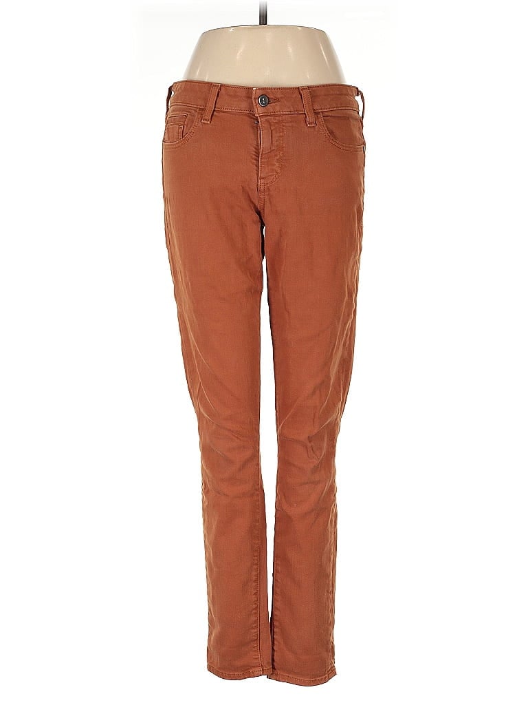 Pre-owned Pilcro And The Letterpress Jeans In Brown