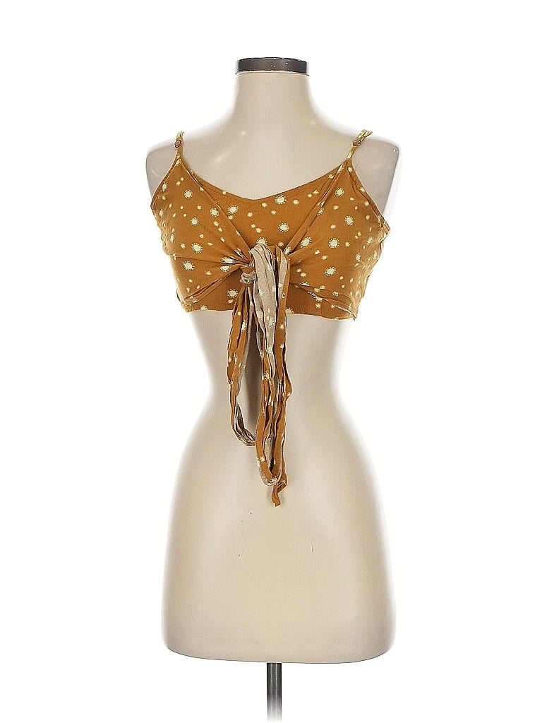 Rip Curl 100% Viscose Gold Tank Top Size XS - photo 1