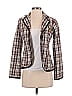 Jack by BB Dakota Plaid Brown Blazer Size XS - photo 1