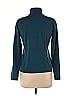 August Silk Teal Turtleneck Sweater Size L - photo 2