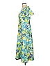 Tanya Taylor Tropical Blue Green Casual Dress Size 2 - photo 5