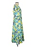 Tanya Taylor Tropical Blue Green Casual Dress Size 2 - photo 4