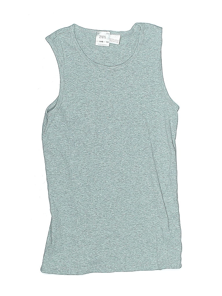 Zara Baby Gray Sleeveless T-Shirt Size 9 - photo 1
