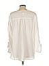 Ruby Rd. 100% Cotton Ivory 3/4 Sleeve Blouse Size L - photo 2