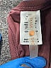 Shade & Shore Solid Burgundy Swimsuit Top Size M - photo 3